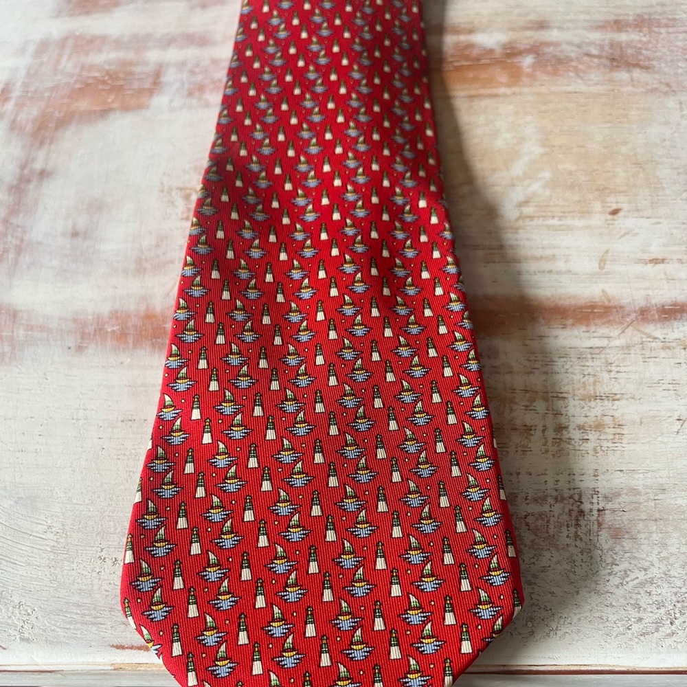 Salvatore Ferragamo Mens Silk Tie